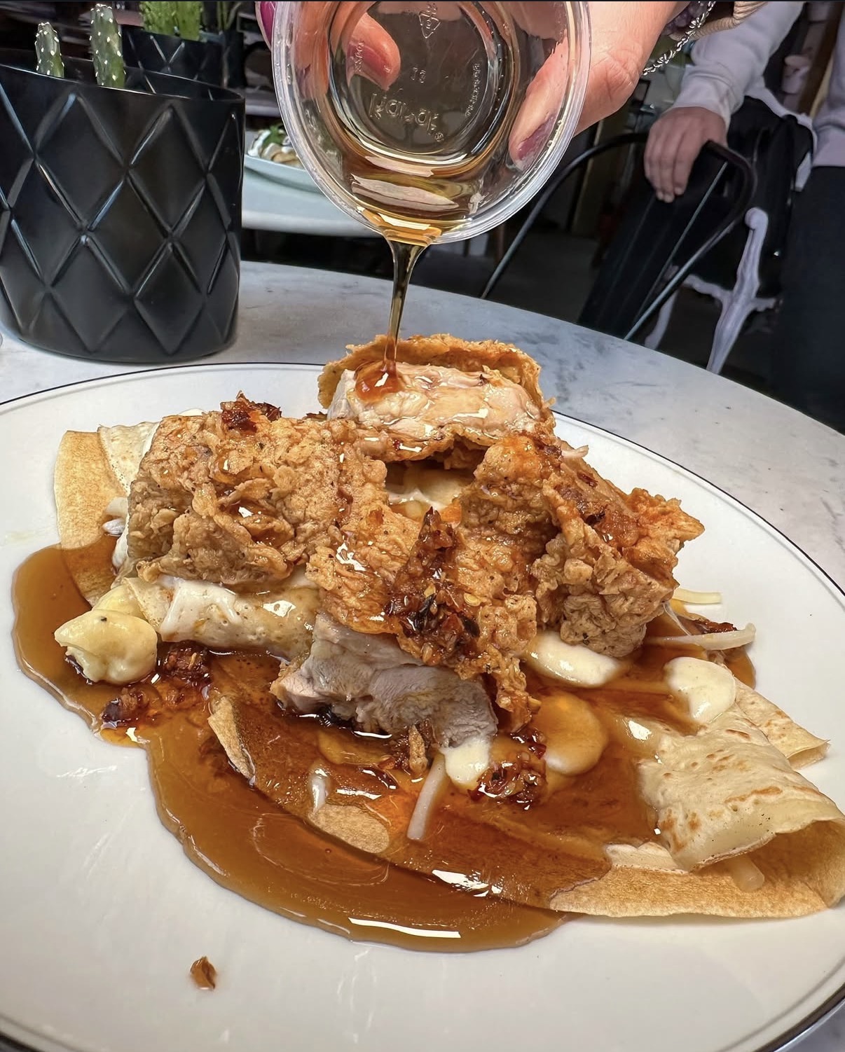 Chicken & Mac Waffle